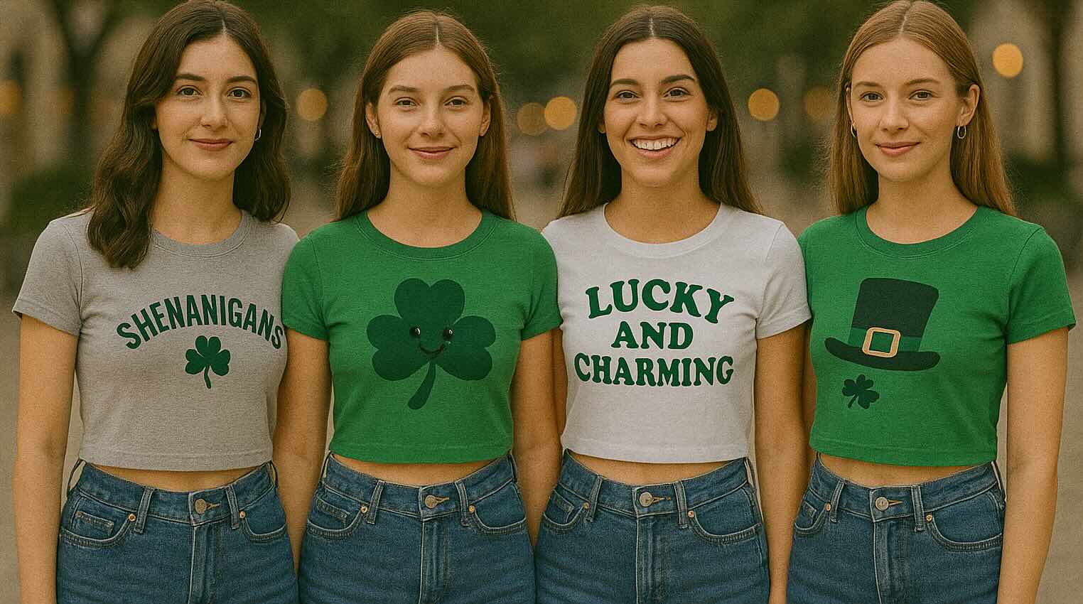 St. Patrick’s Day Baby Tee Designs